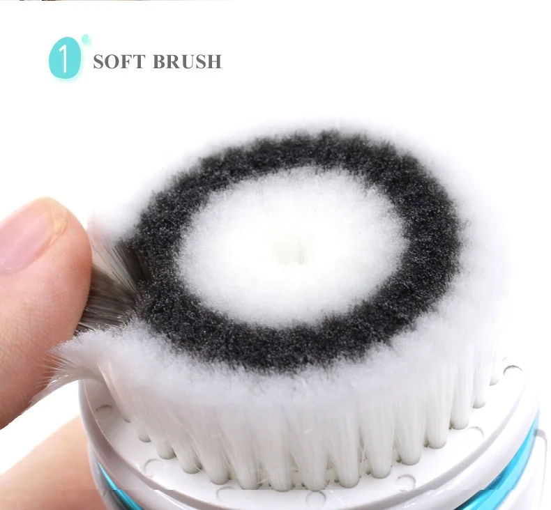 Daily facial care cleansing pad korea silicone face cleaning brush