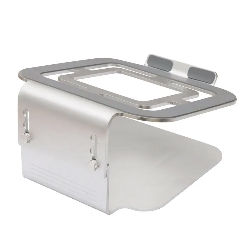 
small sliver color adjustable laptop stand notebook foldable aluminum 