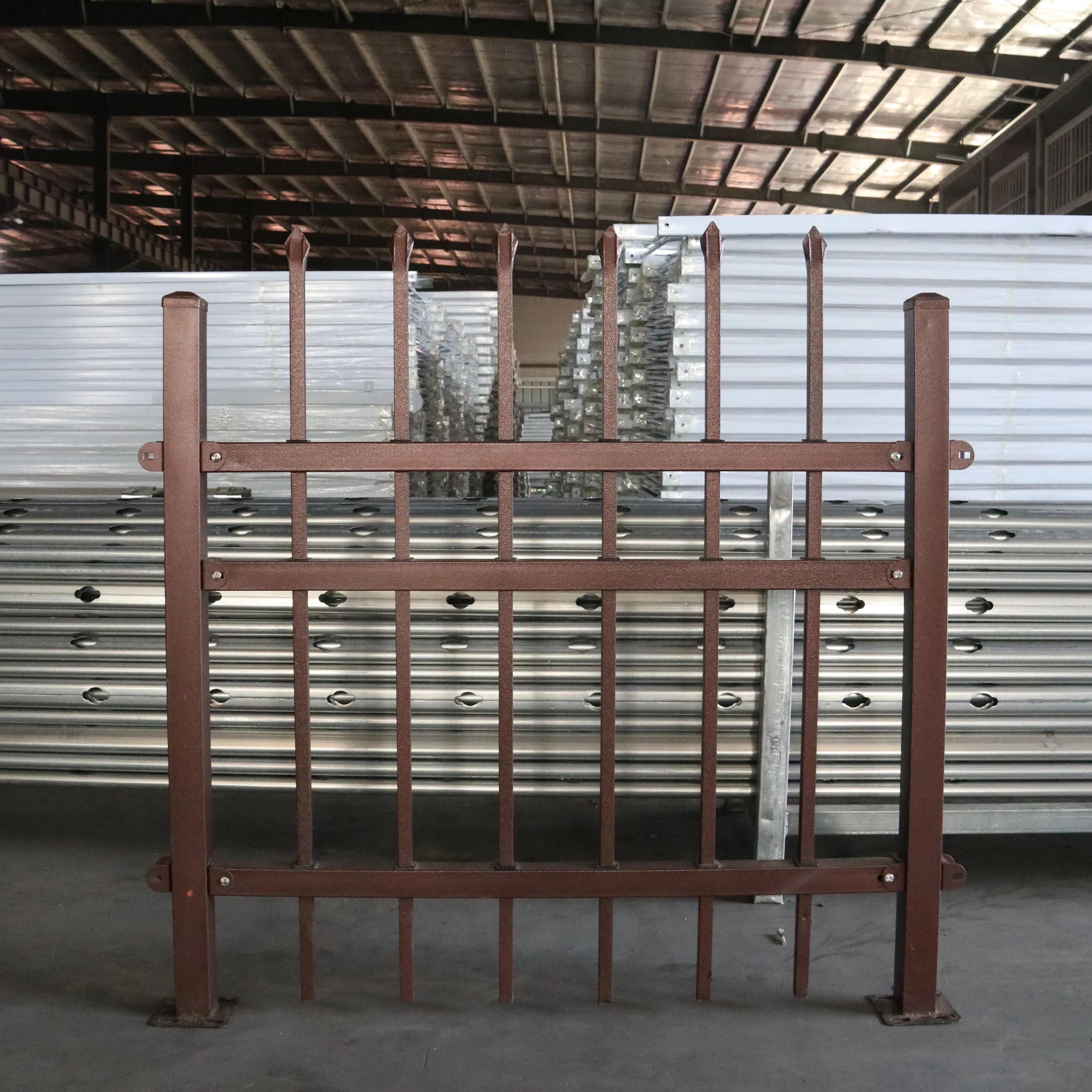 Commercial Garden Residential Security Palisade Aluminum Alloy Fence