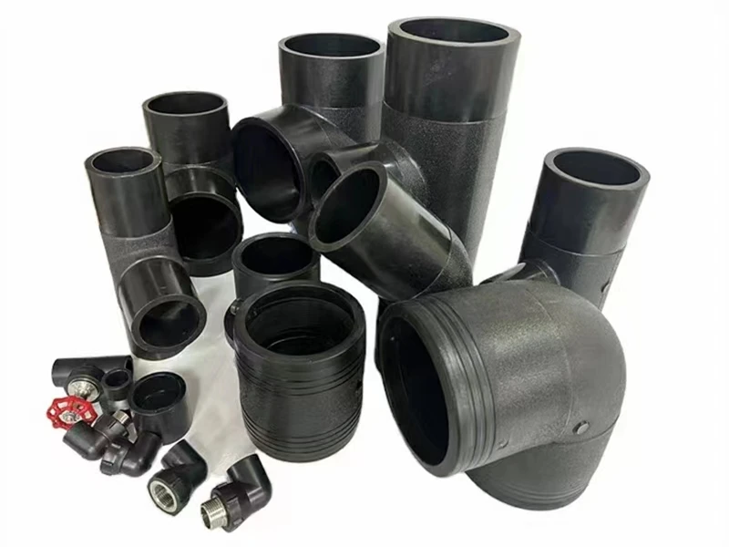 HDPE равный 90 градусов локоть стыковой сварки Фитинги