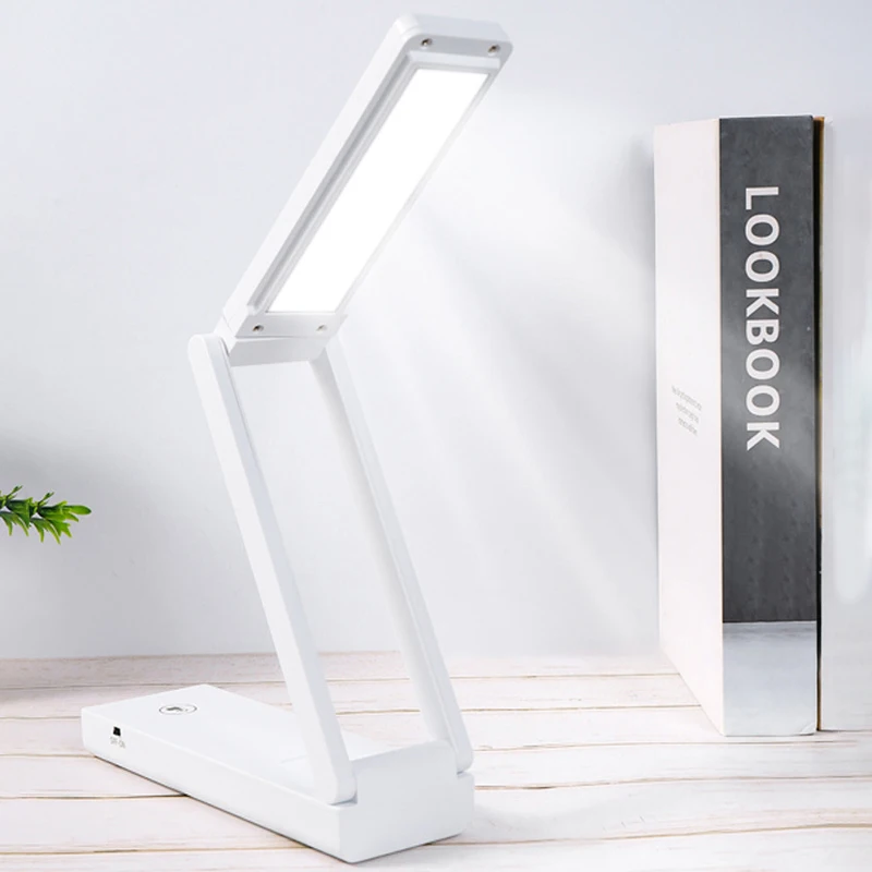 Charge Light Home Decoration Lighting Led Table Lamps Dimmer Folding Desk Lamp For Study