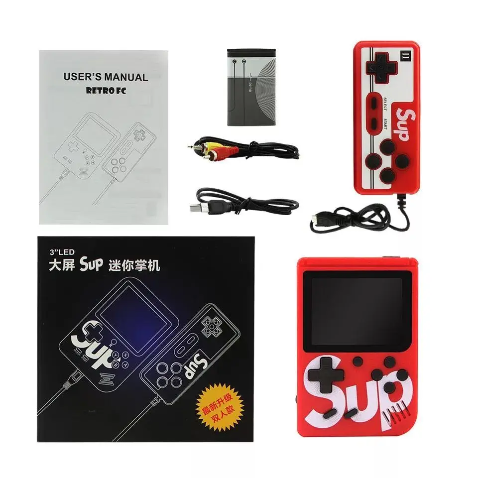 Portable Mini Handheld Classic 400 In 1 Gamepad Retro Video Game Console Box Player For Kids