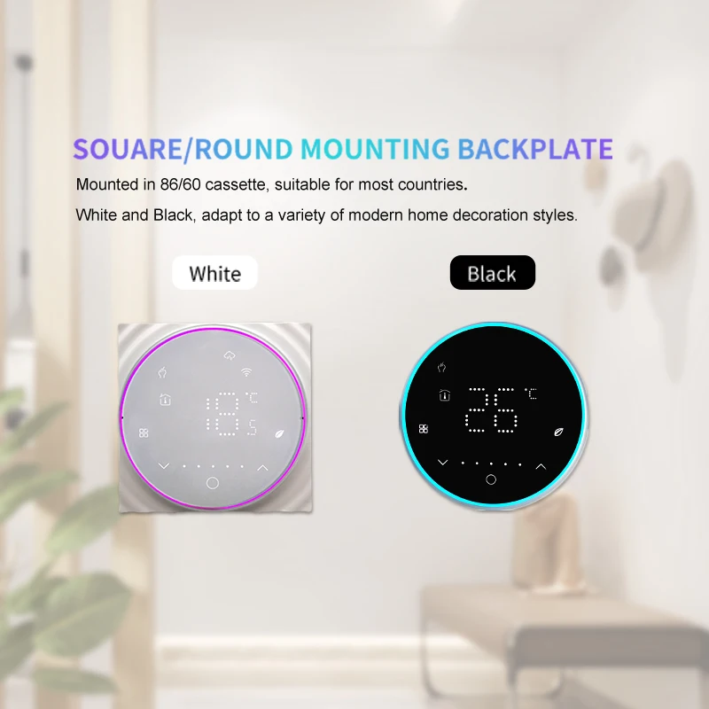 Digital Programmable Thermostat Smart Room Tuya Wifi Electric Underfloor Heating Thermostat