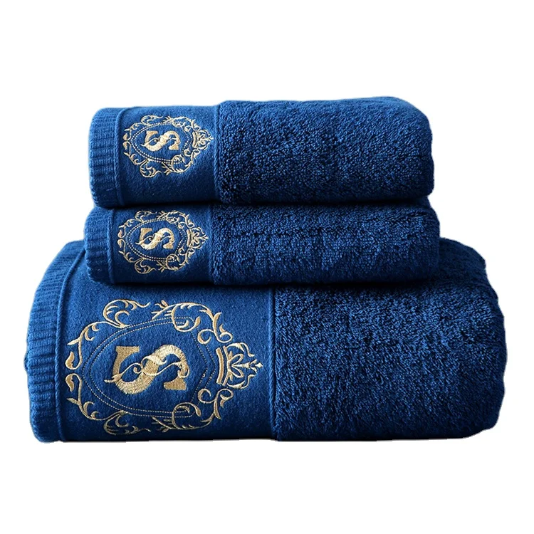 High Quality Custom Think Luxury  terry hotel cotton wholesale bath towels