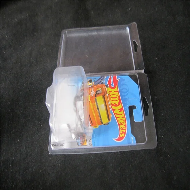Hot Wheels Protective Case Blister PVC Box Custom Clamshell Hot Wheels Cars Packaging
