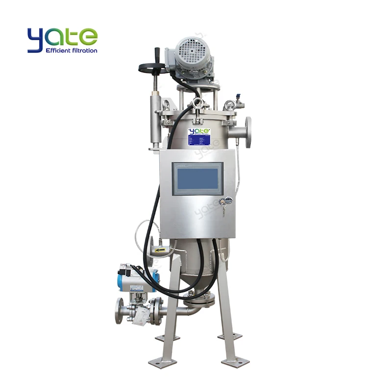 Lithium industry emulsion filtration Automatic self cleaning filter housing machine