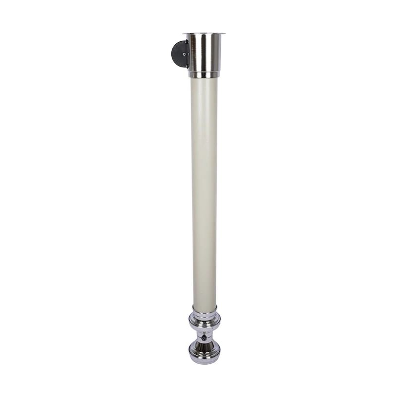PINNOVO flexible smoke exhaust korean bbq grill extractor electroplating bbq lifting exhaust smoke pipe for restaurant