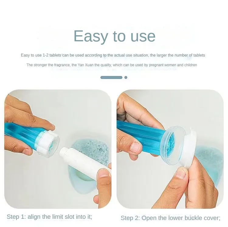High Quality Disposable Bathroom Toilet Fragrance Deodorizer Gel Effective in Removing Odor and Stains Scented Cleaner