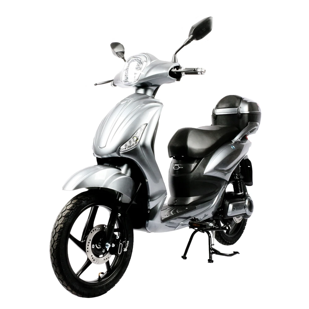 35km/h brushless rear hub motor moped electric disc brake two wheels electric scooter outdoor pedal assisted for sale