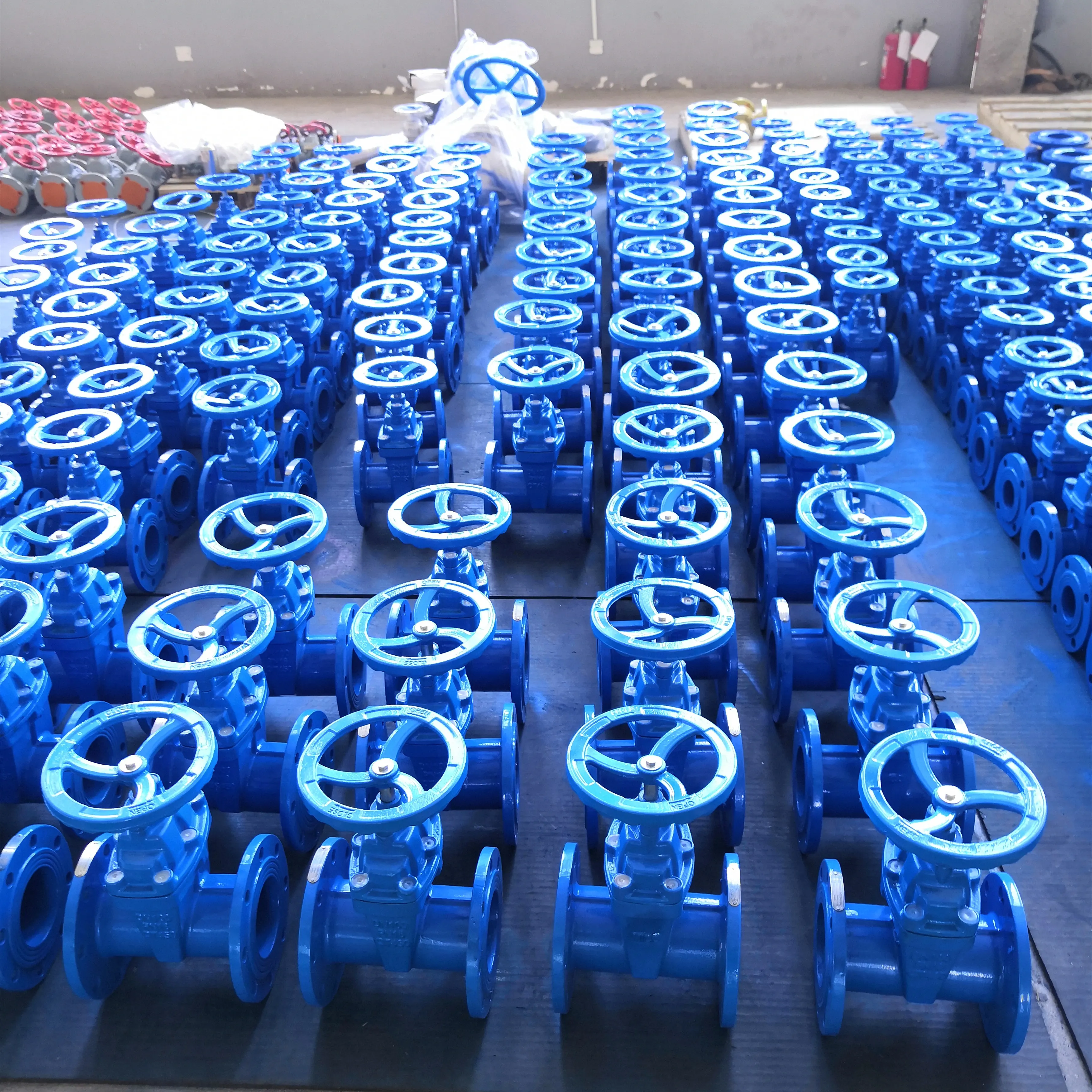 Industrial 4 Inch Soft Seal Non Rising Spindle Gate Valve Factory Direct Russia GOST Price List