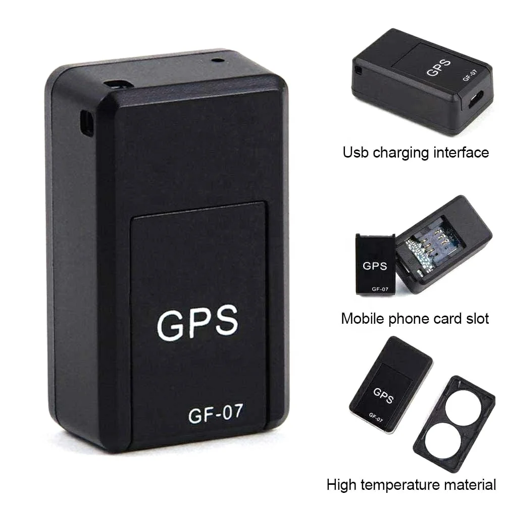 Небольшой персональный GPS-трекер для транспортного средства в реальном времени микросхема мини GPS-Трекер GF07 магнитный трекер