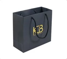 Exquisite gift portable custom logo paper bag packaging gift box