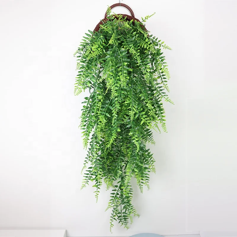 Artificial hanging grapevine artificial ivy leaf plastic plant false leaf plant UV protection