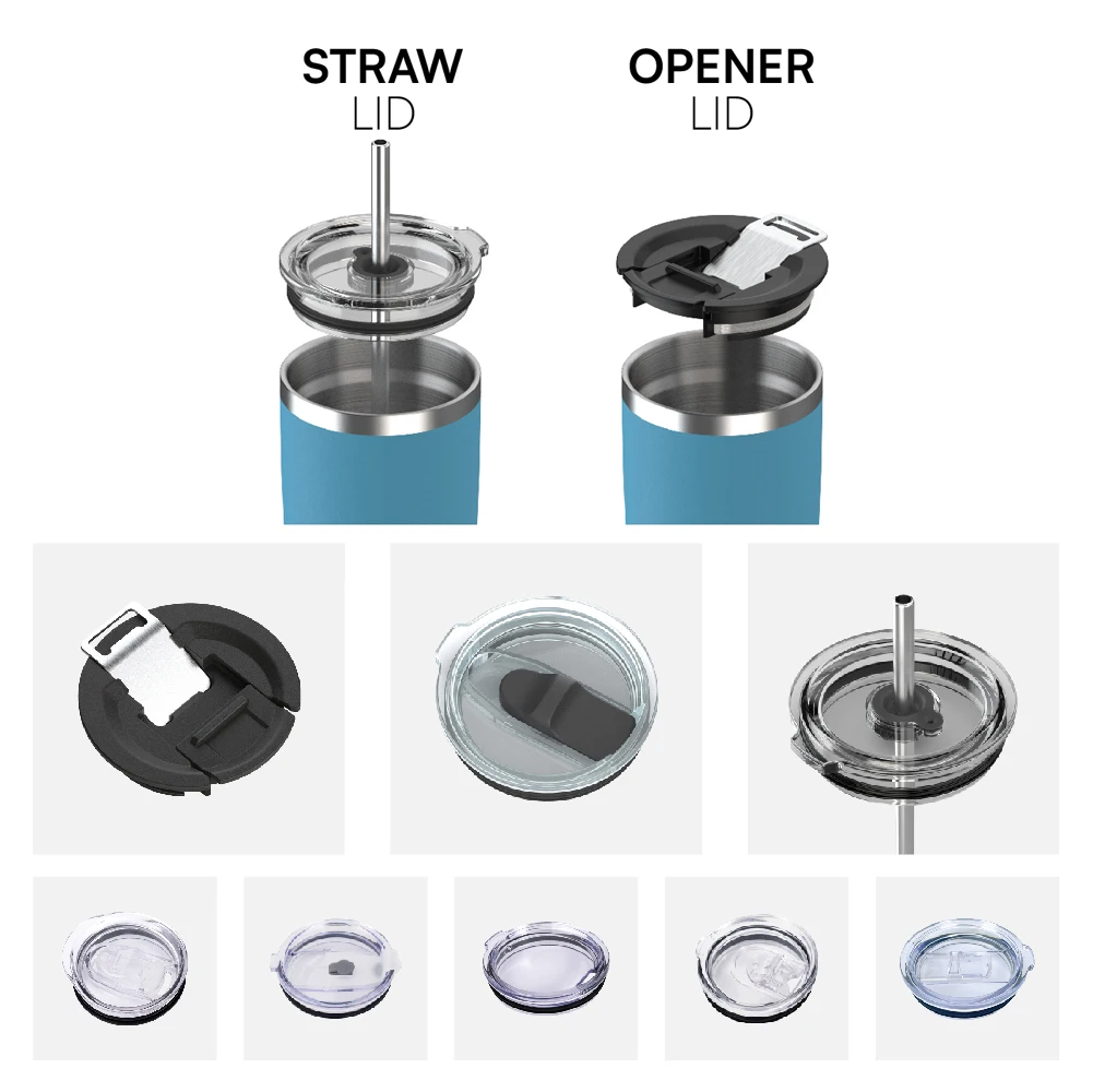 Custom Stanly Stainless Steel Tumbler Thermos Coffee Cup Flask Vaso Termico Contigo 20Oz Lids Vacuum Tumblers