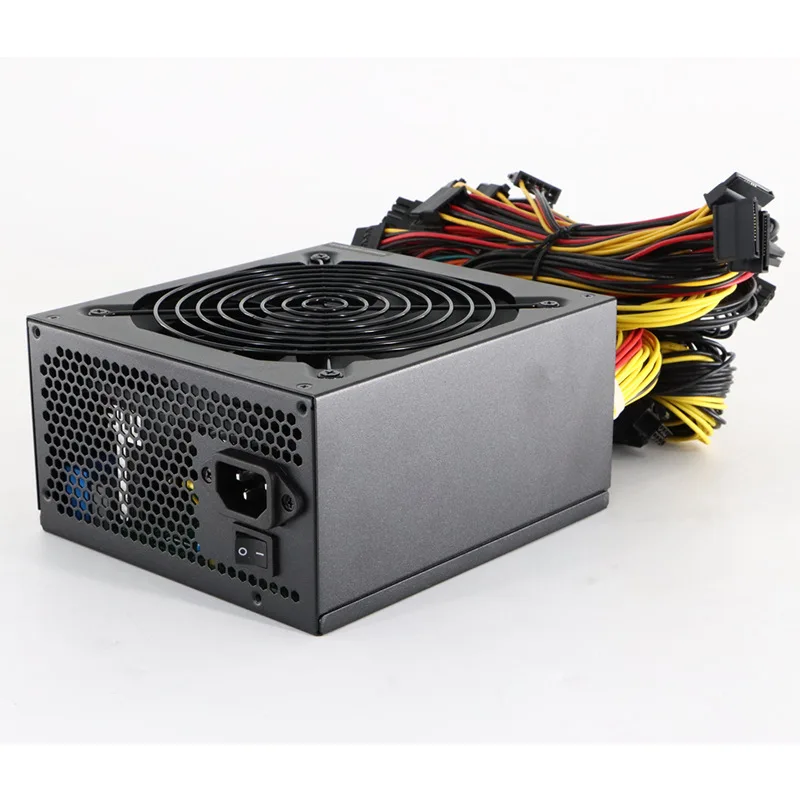 Multi-channel Power Supply 8GPU ATX 1800W PSU Full Pressure Uninterrupted Support 2000W Graphics Card