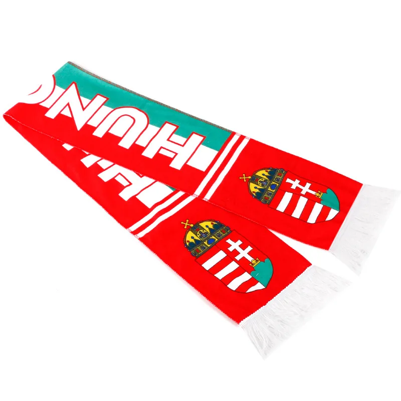 2022 Qatar world cup Custom High quality 100%acrylic football club knitted scarf Cheering Scarf Custom Soccer Argentina Scarf