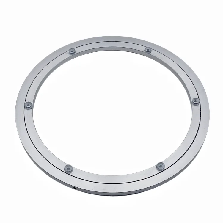Heavy Duty 10 Inches Turntable Restaurant Home Dinner Table Turning Aluminum Base Plate Ball Bearing Swivel Plate
