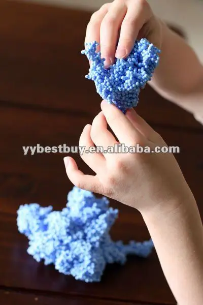 
Kids educational toy non dry playing foam balls Non toxic foam modeling clay 