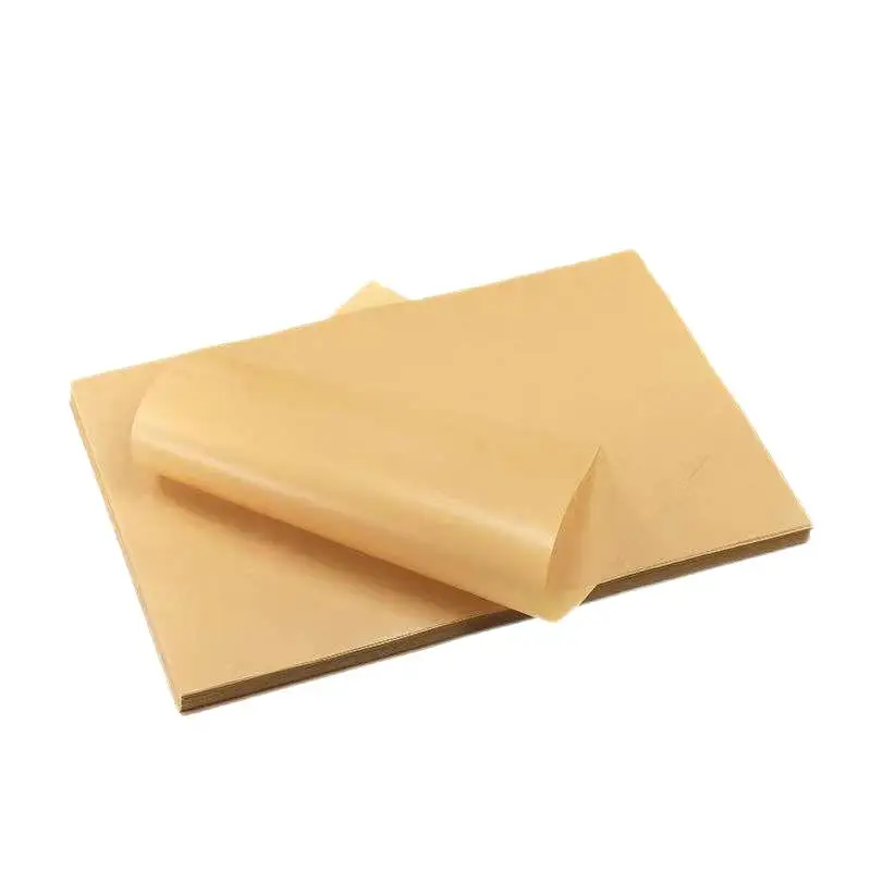 Cheaper Logo Custom grease paper sheet food Packaging Butter Wrapping Paper