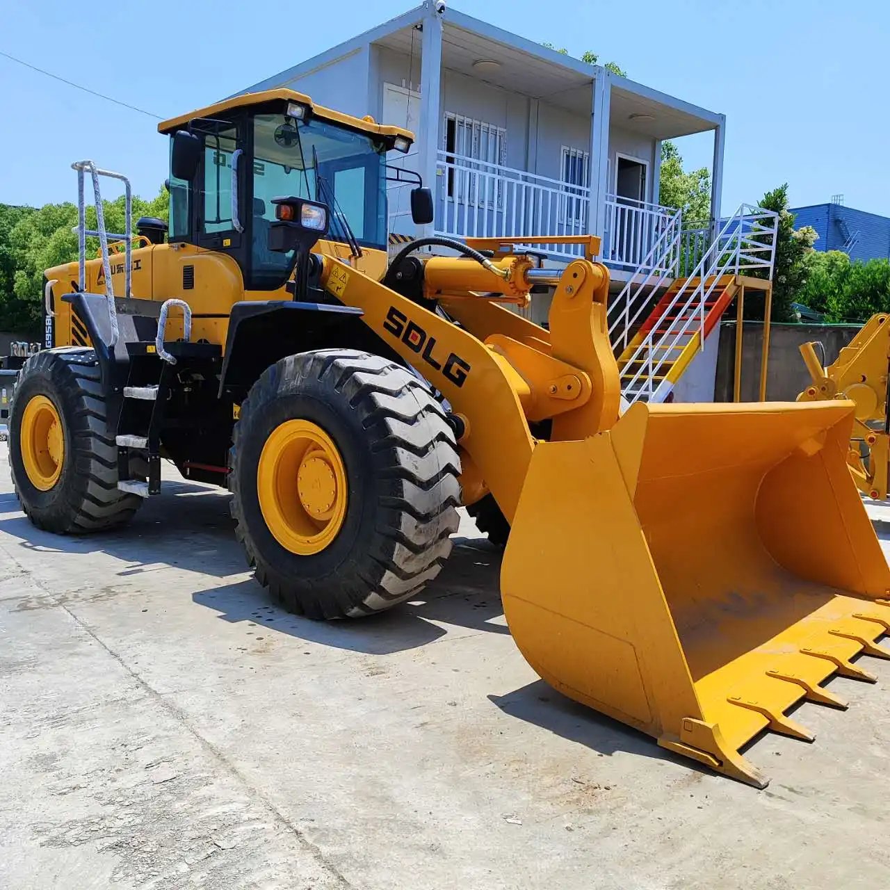 SDLG 958 FRONT LOADER used 5tons wheel loader second hand front end loader