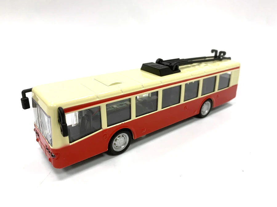 1:90 popular window box packing pull-back sports bus model metal toys die cast cars with sound and light