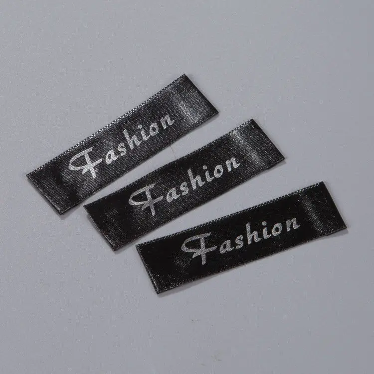 Clothing garment care label brand label woven label for bags shoes clothes clothing