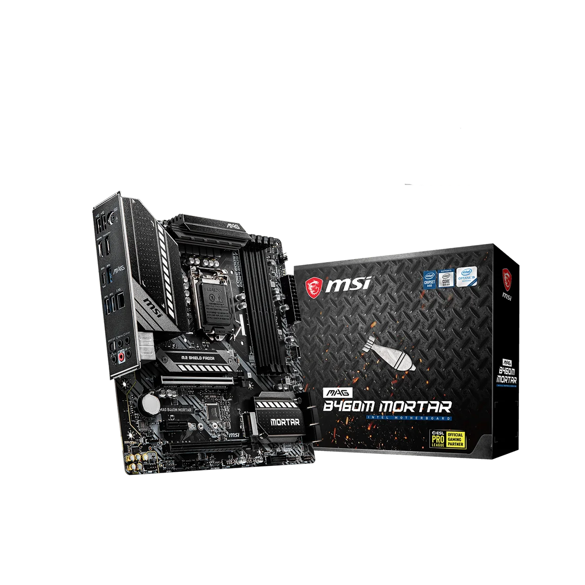 Совершенно новый гнездо MSI B460M ступа LGA1200 для игрового настольного ПК материнская плата Z490 поддержка процессора 10-го поколения