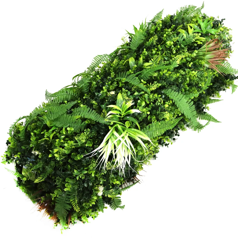 Green Artificial Plant Wall Grass Accent Grass Wall Outdoor