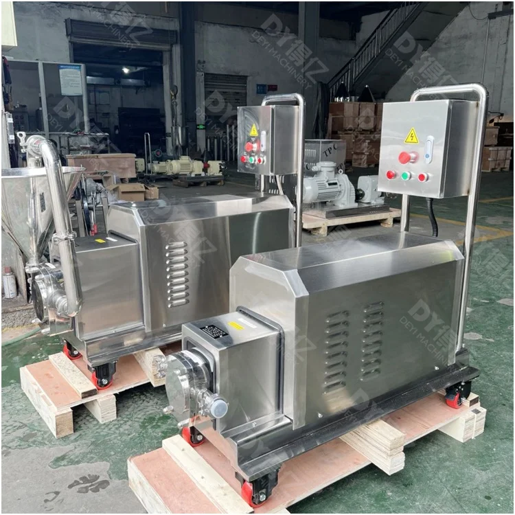 Deyi stainless steel sanitary lobe honey pump mayonnaise lobe pump with electric control box