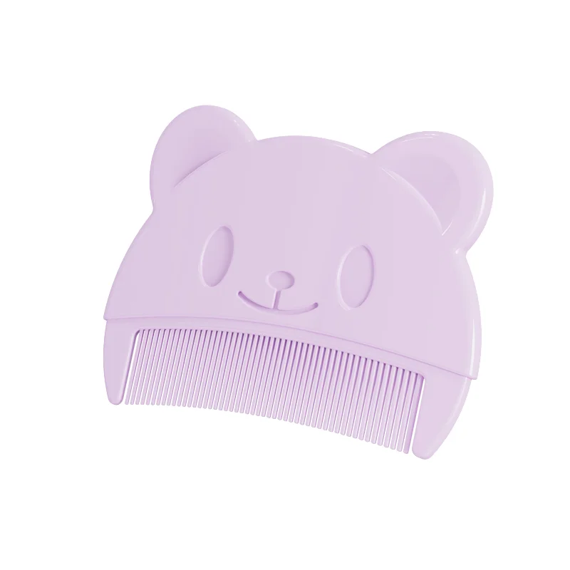 Silicone Waterproof Baby Hair Brush Reusable Baby Comb Set for Cleaning Baby Hair