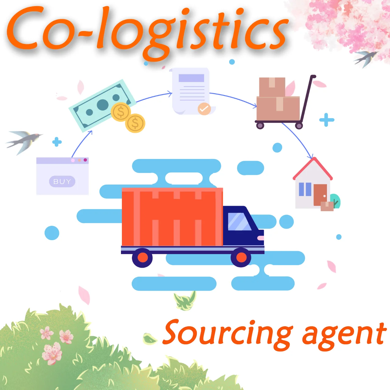 Air shipping service express delivery shipping from China to Russia door to door