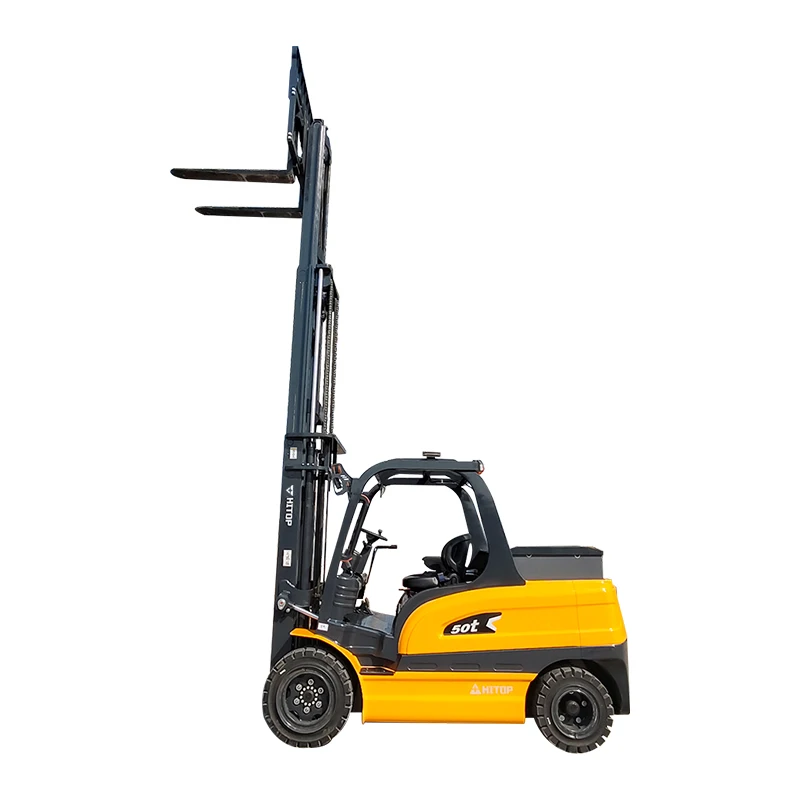 Hitop 3 Ton 2 Ton Battery Forklift 80V AC Motor Controller 1.5 Ton 2.5 Ton Electric Forklift Truck with Charger