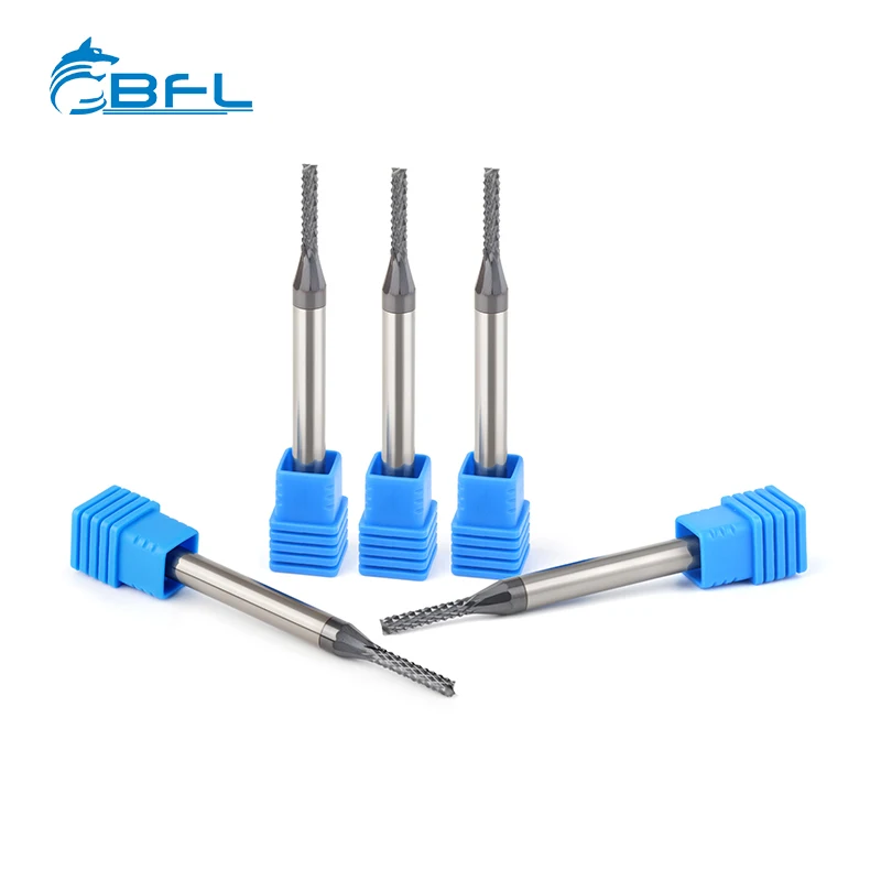 BFL Solid Carbide  Corn Milling Cutter With Altin-Coating For PCB Corn Endmill