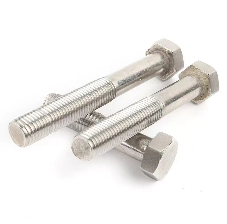 factory direct sale m5 durable din933 galvanization Hex bolt for home use