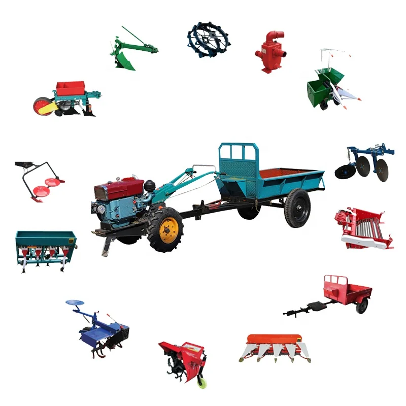  Мини ходьба tractor12-22hp с высоким качеством и конкурентоспособной идущий сзади тракторы-натриевый вкладыш