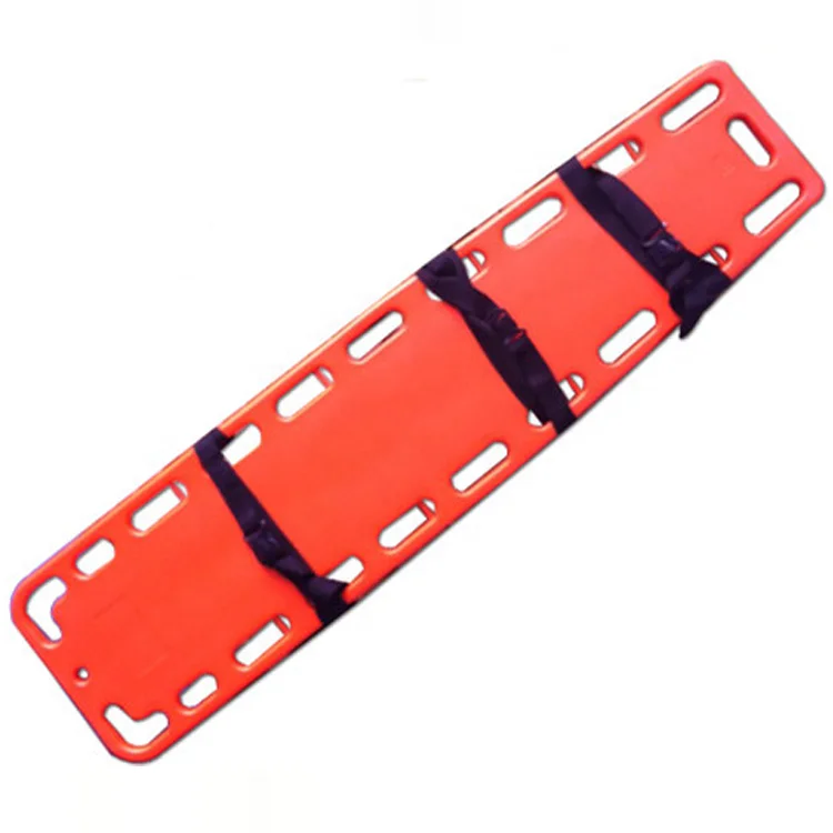 Medical Folding Emergency Spine Board Plastic Spine Board Stretcher Spinal Board