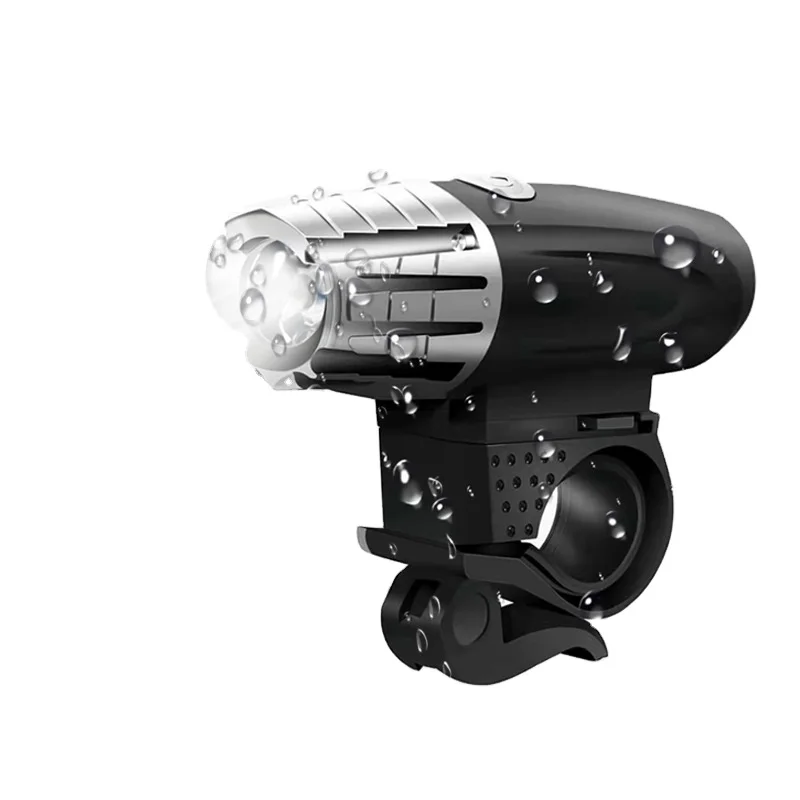 Hot Sale USB Rechargeable Flashlight LED Bike Headlight With Taillights Aluminium Alloy Bike Light For Outdoor Night Activities