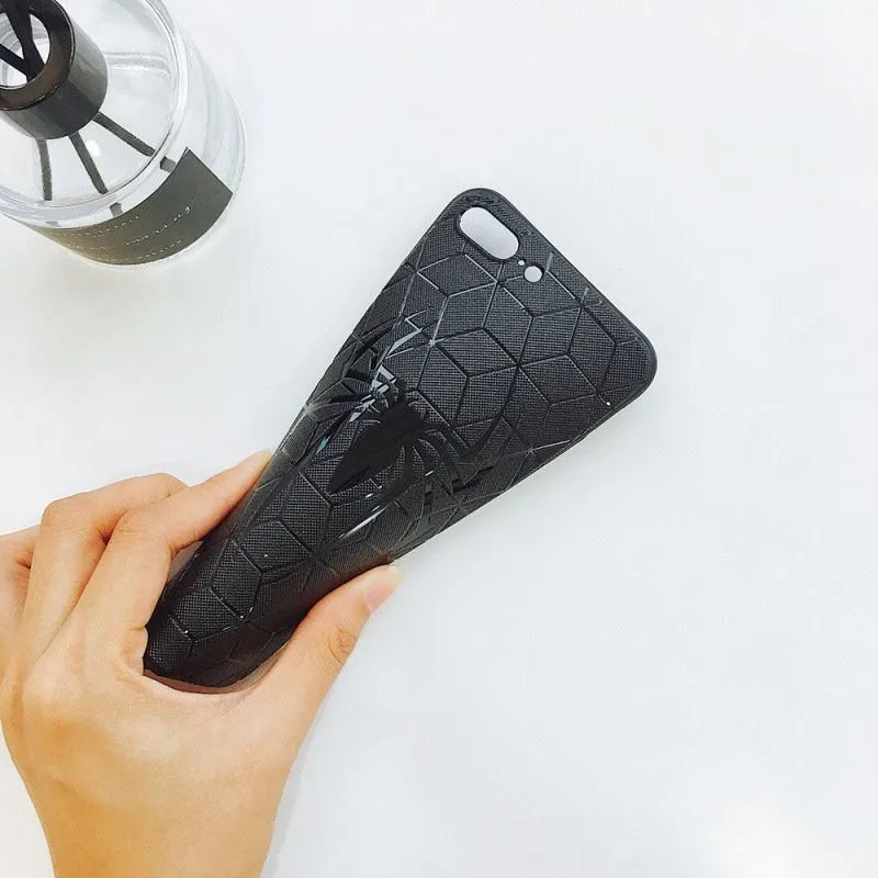 Various models of cool Marvel silicone mobile phone case, anti-fall