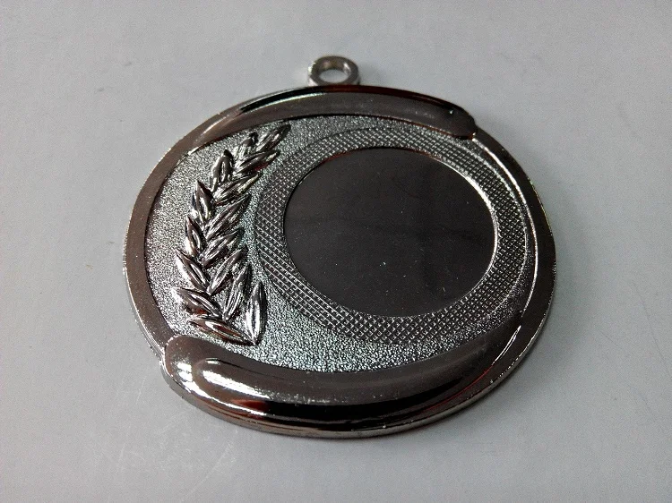 embossed wave up and down olive branch sticker available custom sport award medals metal blank medal/medal