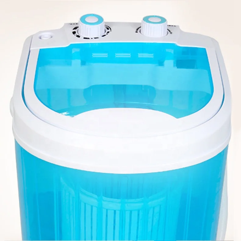 Household semi-automatic mobile multifunctional single barrel mini washing machine