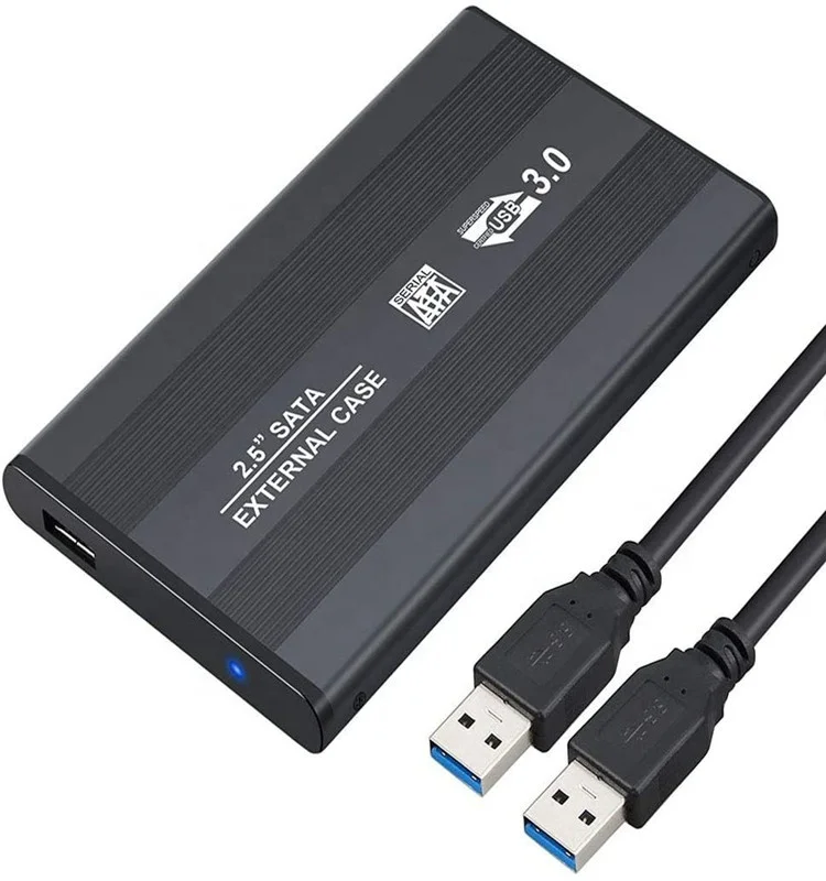 Корпус для внешнего жесткого диска, USB 3,0, 2,5 дюйма, SATA, HDD, SSD, для Win 7, 8, XP, Vista, Mac