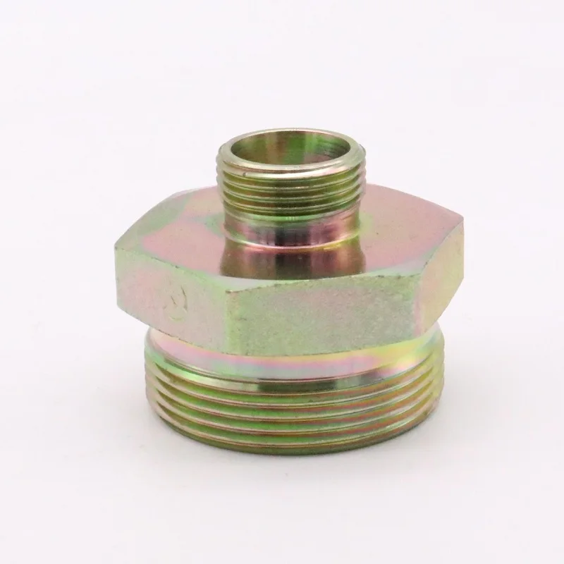 (QHH3734.2 ) Male connector-KEG malleable iron eo pipe fitting Straight fittings