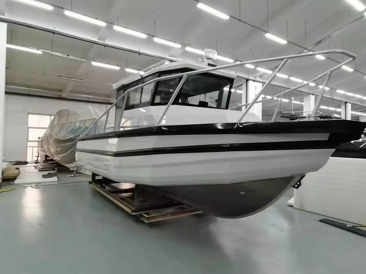 7.5m/ 25ft Aluminum Marine Hardtop Cabin Fishing Boat Sport Cruiser