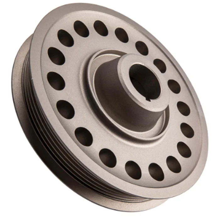 Высокое качество OEM CNC обработанный алюминиевый ключ отверстие коленчатого вала шкив по вашему дизайну