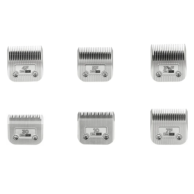 New 7FC 3.2mm Carbon Steel Ceramic A5 Clipper Blade andiss dog clipper blade For Clipper Osters