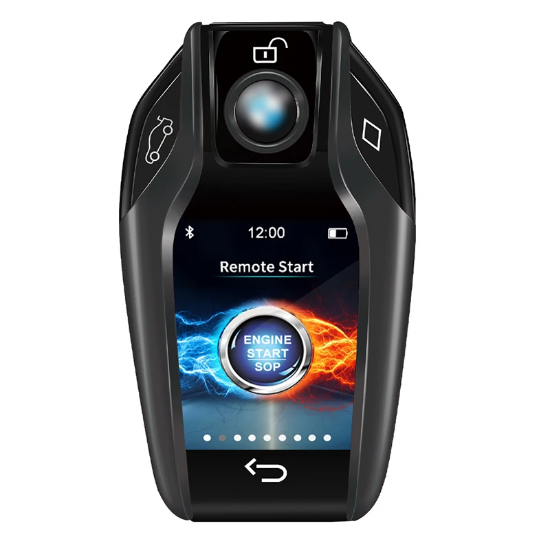 Universal original car key upgrade smart remote key case shell  LCD display key