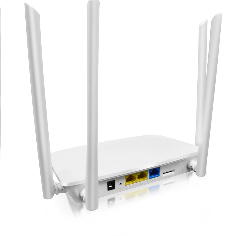 300Mbps WIFI Speed 4*5 dBi Antennas and 4G sim card Slot LTE CPE Wireless Router MT7628NN Wifi 4g Router With Sim Card