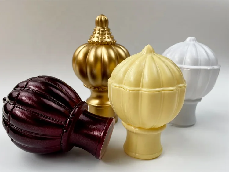 28mm Africa popular design plastic steel curtain rod curtain pole with accessories