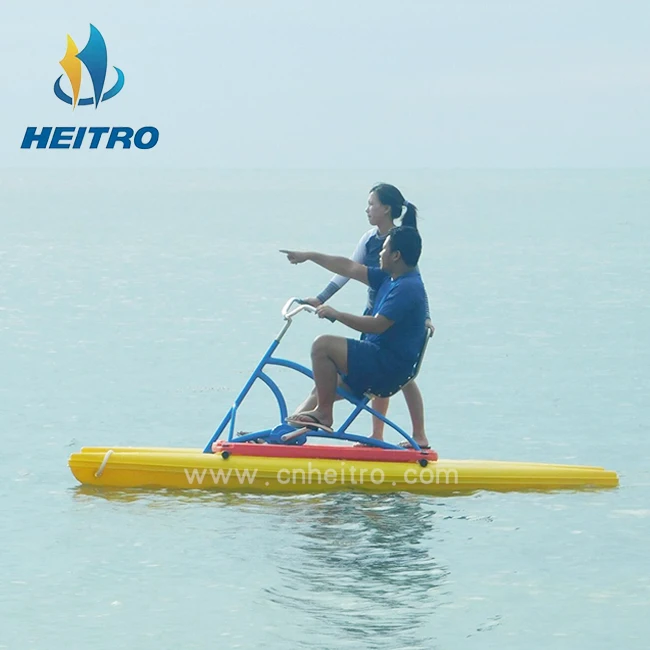 HEITRO Factory Price Two Seats Water Bike Water Park Aquatic Bikes