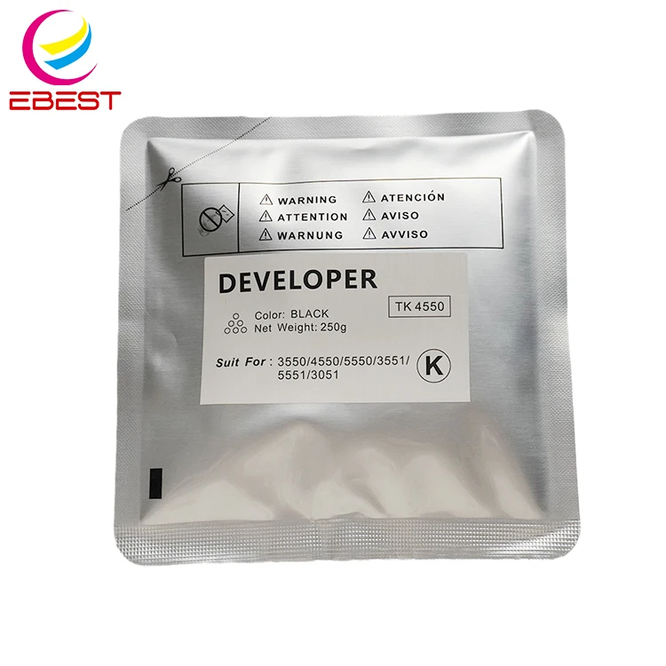 EBEST Hot Sale Compatible TK4550 Developer For Kyocera 3550 4550 5550 3551 5551 3051 Copier Parts developer